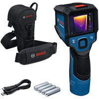 Bosch Professional Akku-Wärmebildkamera GTC 12V-450-13 Professional, Thermodetektor blau/schwarz, ohne Akku und Ladegerät, in Werkzeugtasche