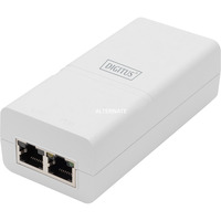 Digitus Gigabit Active 802.3at PoE Midspan, PoE-Injektor weiß