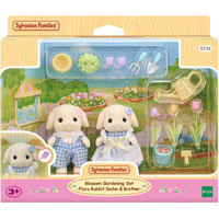 EPOCH Traumwiesen Sylvanian Families - Blumen und Garten Spielset mit Figuren, Konstruktionsspielzeug 