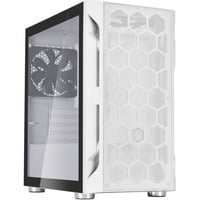 SilverStone SST-FAH1MW-G, Tower-Gehäuse weiß, Tempered Glass