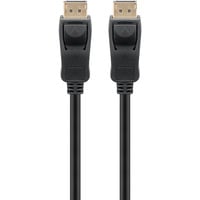 goobay Kabel DisplayPort 1.4 Stecker > DisplayPort Stecker schwarz, 2 Meter