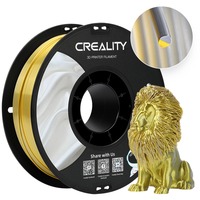 Creality CR-Silk PLA Filament Gold/Silber, 3D-Kartusche 1 kg, 1,75 mm, auf Rolle