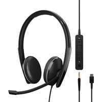 EPOS | Sennheiser ADAPT 165T USB-C II, Headset schwarz, Stereo, USB-C, Klinke