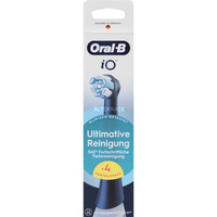 Oral-B Oral-B iO Ultimative Reinigung 4er, Aufsteckbürste schwarz, Überlegene Plaque-Entfernung