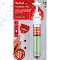 fischer Reparaturspachtel WallHero, Spachtelmasse weiß, 37g