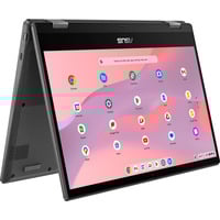 ASUS Chromebook Flip CM14 (CM1402FM2A-EC0015), Notebook grau, MediaTek Kompanio 520, Mali G52, 8 GB LPDDR5X, 128 GB (128 GB eMMC), Google Chrome OS