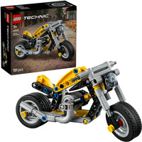 LEGO 42225 Technic Gelbes Motorrad, Konstruktionsspielzeug 