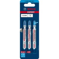 Bosch Professional EXPERT Carbide Stichsägeblatt T 118 AHM 'Stainless Steel' 3 Stück