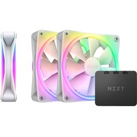 NZXT F120 RGB DUO Triple 120x120x25, Gehäuselüfter weiß, 3er Pack, inkl. RGB-Controller