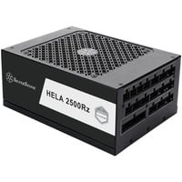 SilverStone HELA 2500R, PC-Netzteil schwarz, 4x 12-Pin High Power GPU, 7x PCIe, Kabel-Management, 2500 Watt