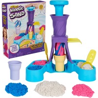 Spin Master Kinetic Sand - Softeis Station, Spielsand 396 Gramm Sand