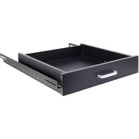 Inter-Tech SWSD-550/800 Schublade, Einbauschienen schwarz