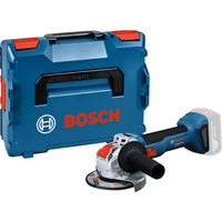 Bosch Professional X-LOCK Akku-Winkelschleifer GWX 18V-8 Professional solo, 18Volt blau/schwarz, ohne Akku und Ladegerät, Ø 125mm, in L-BOXX