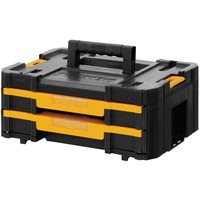 DEWALT TSTAK Box IV, Werkzeugkiste schwarz/gelb