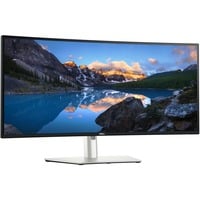 Dell U3425WE, LED-Monitor 87 cm (34.1 Zoll), schwarz/silber, WQHD, IPS Black, Curved, Thunderbolt, USB-C, 120Hz Panel