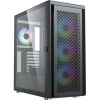 Silentware Air 100 , Tower-Gehäuse schwarz, Tempered Glass