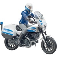 bruder bworld Scrambler Ducati Polizeimotorrad, Modellfahrzeug