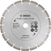 Bosch Heimwerken & Garten Diamanttrennscheibe Universal, Ø 230mm 2 Stück, Bohrung 22,23mm