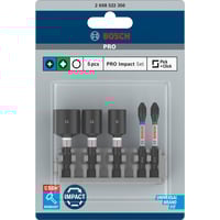 Pick and Click Impact Control Steckschlüssel- und Schrauberbit-Satz