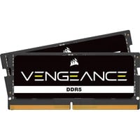 Corsair SO-DIMM 32 GB DDR5-4800 (2x 16 GB) Dual-Kit, Arbeitsspeicher schwarz, CMSX32GX5M2A4800C40, Vengeance