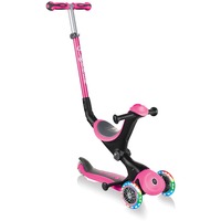 GLOBBER Go-Up Deluxe Lights, Scooter pink