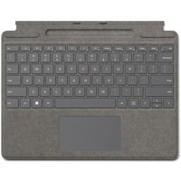 Microsoft Surface Pro Signature Keyboard, Tastatur platin, DE-Layout, für Surface Pro 9, Pro 8 und Pro X