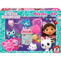 Schmidt Spiele Gabby's Dollhouse: Geburtstagsfeier im Puppenhaus, Puzzle 60 Teile