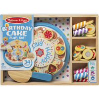 Spin Master Melissa & Doug - Holz Geburtstagskuchen, Spielküche