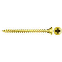 fischer Spanplattenschraube ClassicFast II 3,0x16 Senkkopf PZ 1.000 Stück, mit Vollgewinde