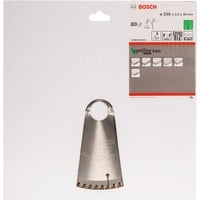 Bosch Kreissägeblatt Optiline Wood, Ø 250mm, 80Z Bohrung 30mm, für Kapp- & Gehrungssägen