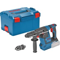 Bosch Professional Akku-Bohrhammer GBH 18V-26 F Professional solo, 18Volt blau/schwarz, ohne Akku und Ladegerät, in L-BOXX