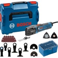 Bosch Professional Multi-Cutter GOP 30-28 Professional, Multifunktions-Werkzeug blau/schwarz, L-BOXX, 300 Watt, inkl. Zubehör