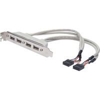 Digitus USB-Slotblechkabel, Slotblende 