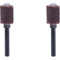 Dremel Schleifband Ø 6,4 mm, Körnung 60, mit Schleifdorn (430) 2 Stück, Schaft Ø 3,2 mm