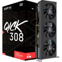 XFX Radeon RX 7600 SPEEDSTER QICK308 BLACK, Grafikkarte RDNA 3, GDDR6, 3x DisplayPort, 1x HDMI 2.1