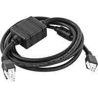 Zebra DC-Kabel für Mehrfachladegeräte,  passend für Zebra Netzteile schwarz