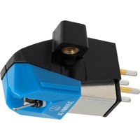 Audio-Technica AT-VM95C, Tonabnehmer schwarz/blau, MM-Tonabnehmer, 1/2 Zoll Befestigung