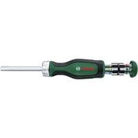 Bosch Bit-Ratschenschraubendreher mit Bit-Satz, 13-teilig grün/schwarz, Drehmoment bis 50 Nm