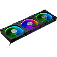 Phanteks D30-140 PWM Regular DRGB, Gehäuselüfter schwarz/weiß, 3er Pack, 140 mm