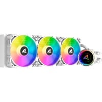 Sharkoon S90 RGB White AIO 360mm, Wasserkühlung weiß