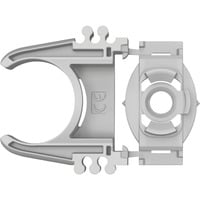 Bosch Professional PRO EPC-20 Rohrclip, 100 Stück, Schelle hellgrau, für Rohre Ø 20mm