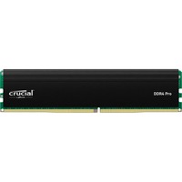 Crucial DIMM 32 GB DDR4-3200 (2x 16 GB) Dual-Kit, Arbeitsspeicher schwarz, CP2K16G4DFRA32A, PRO, INTEL XMP