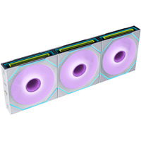 Lian Li UNI FAN SL-INF FLEX 120 Wireless, Gehäuselüfter weiß, 3er Pack mit Controller, 120 mm