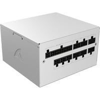 Sharkoon Rebel P20 Gen2 850 White, PC-Netzteil weiß, 1x 12 Pin High Power Anschluss, 3x PCIe, Kabelmanagement, 850 Watt