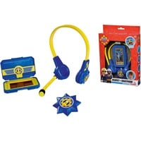 Feuerwehrmann Sam Polizei Headset und Smartphone, Rollenspiel