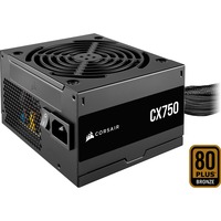 Corsair CX750 750W, PC-Netzteil schwarz, 3x PCIe, 750 Watt