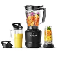 nutribullet SmartSense 1500 Combo Standmixer NBF550DG dunkelgrau, 1.500 Watt, 1,89 Liter & 0,946 Liter & 0,71 Liter