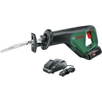 Bosch Heimwerken & Garten Akku-Säbelsäge AdvancedRecip 18 grün/schwarz, Li-Ionen Akku 2,5Ah, POWER FOR ALL ALLIANCE