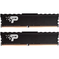 Patriot DIMM 32 GB DDR5-5600 (2x 16 GB) Dual-Kit, Arbeitsspeicher schwarz, PSP532G5600KH1, Premium Signature
