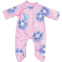 ZAPF Creation BABY born® Strampler Blumen 43cm, Puppenzubehör 